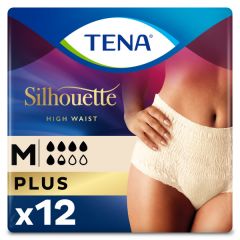 TENA Silhouette Plus, High Waist, Crème, M