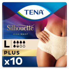 TENA Silhouette Plus, High Waist, Crème, L