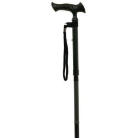 Sammenleggbar stokk med ergonimisk håndtak 84-94cm