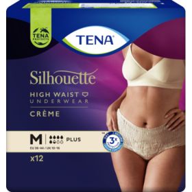 TENA Silhouette Plus, High Waist, Crème, M