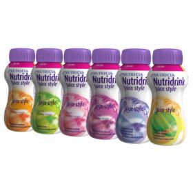 Nutridrink Juice style næringsdrikk 4x200 ml