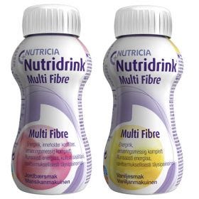 Nutridrink Multi Fibre tilskuddsdrikk 4x200 ml