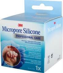 Micropore silicon tape 2,5 cmx5 m