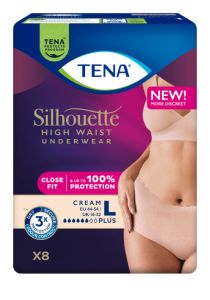 TENA silhouette pants plus, høyt liv, L