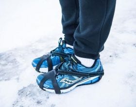 Nordic grip running brodder
